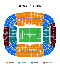 al bayt stadium tickets and seating map