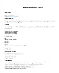 .an mba fresher resume:• strong understanding of business administration principles, including below are examples of how your work experience bullet points should be formatted:• managed. 13 Simple Fresher Resume Templates Pdf Doc Free Premium Templates