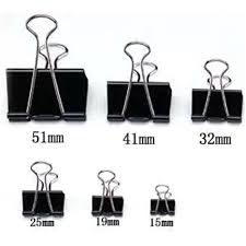 Binder Clips Paper Clips