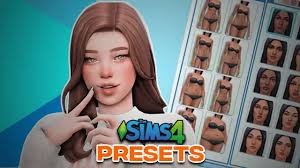 sims 4 presets face eye body