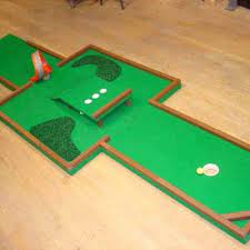 What kind of flooring do you need for a golf simulator? How To Build A Miniature Golf Course Miniature Golf Course Miniature Golf Golf Courses