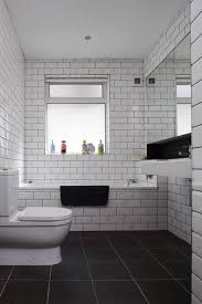 Tiled Baths With Dark Grout