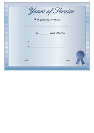 These are great for any award for hard work completed over the years. Top Years Of Service Certificate Templates Free To Download In Pdf Format