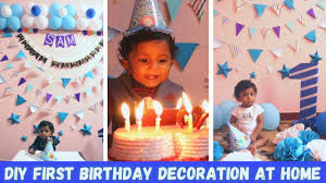 diy first birthday decoration ideas at