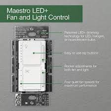 Lutron Maestro Fan Control And Light