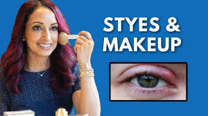 does make up cause styes eye doctor