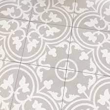 Madeira Soft Grey Patterned Tiles