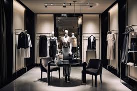 luxury fashion clothes interior
