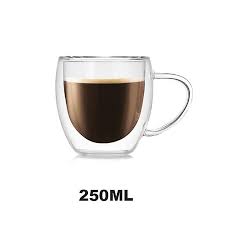Double Wall Glass Cup Beer Coffee Cup