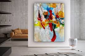 Large Office Wall Art Modern Abstract