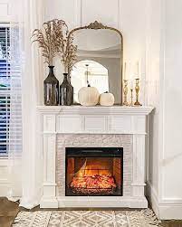 28 White Brick Fireplace Ideas To