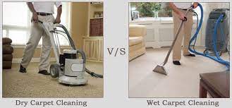 dry vs wet carpet cleaning mcc