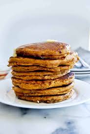 easy fluffy pumpkin pancakes with