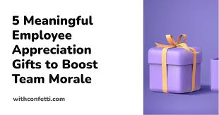 5 appreciation gift ideas for employees