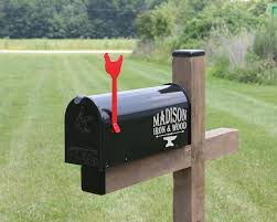En Mailbox Flag Decorative Mailbox