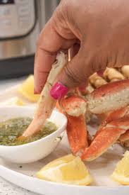 instant pot crab legs with garlic
