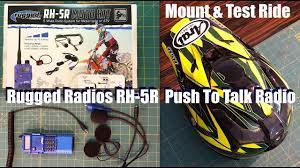 rugged radios rh 5r moto kit