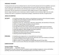 For writing tips, view this sample resume for a security guard that isaacs created below, or download the security guard resume template in word. Free 7 Sample Security Guard Resume Templates In Pdf Ms Word