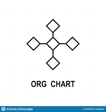 Organizational Chart Icon Element Of Business Structure