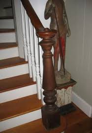 Shop through a wide selection of stair handrails at amazon.com. Antique Newel Post Stair Posts Newel Posts Black And White Tiles Bathroom