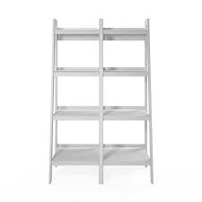 Ritter White Ladder Bookcase Bundle