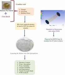 banana l starch based bioplastic