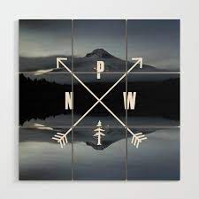 Pnw Pacific Northwest Compass Mt Hood