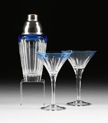Martini Glasses And Cocktail Shaker
