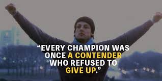 Motivational never give up quotes. Top 20 Rocky Quotes To Get You Through Hard Times Motivationgrid