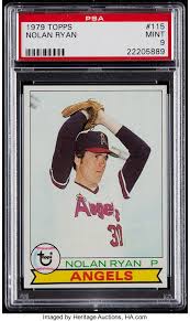 Jul 26, 2021 · 1992 topps #4 nolan ryan record breaker. 1979 Topps Nolan Ryan 115 Psa Mint 9 Baseball Cards Singles Lot 42090 Heritage Auctions