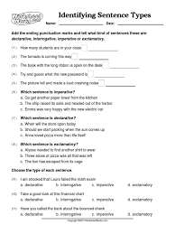 Second person imperative exercises pdf take it. Worksheet Works Identifying Sentence