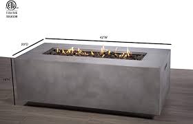 rectangle fire pit