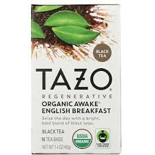 tazo tea black tea organic awake