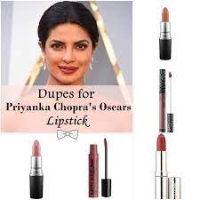 dupes for priyanka chopra s oscars lipstick
