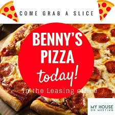 Stop By The Office For A Slice Of Benny Revellos Pizza