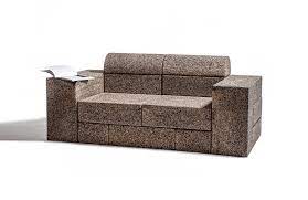 miguel arruda designs cork block sofa