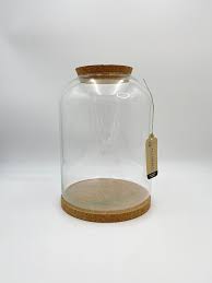 X Large Terrarium Vase With Cork D25 Cm