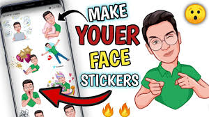 youer face whatsapp stickers