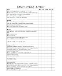 Bathroom Cleaning Checklist Template Deadling Info