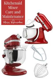 kitchenaid mixer care and maintenance