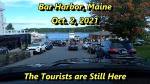 bar harbor maine oct 2 2021 the