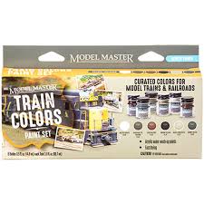 Model Master Train Colors Acrylic Paint