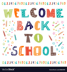Welcome Back To School Greeting Card Back To