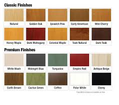 Wood Stain Colors Interior Stains Click Here For Water