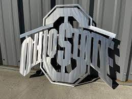 Ohio State Metal Wall Art