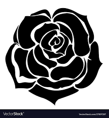black rose flower clip art royalty free