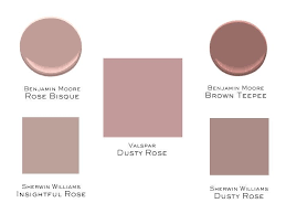 Dusty Pink Bedroom Rose Paint Color