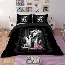 Marilyn Monroe Duvet Cover Pillow Cases