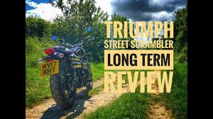 2017 triumph street scrambler long term