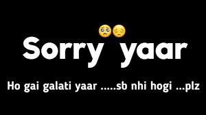 sorry status sorry whatsapp status